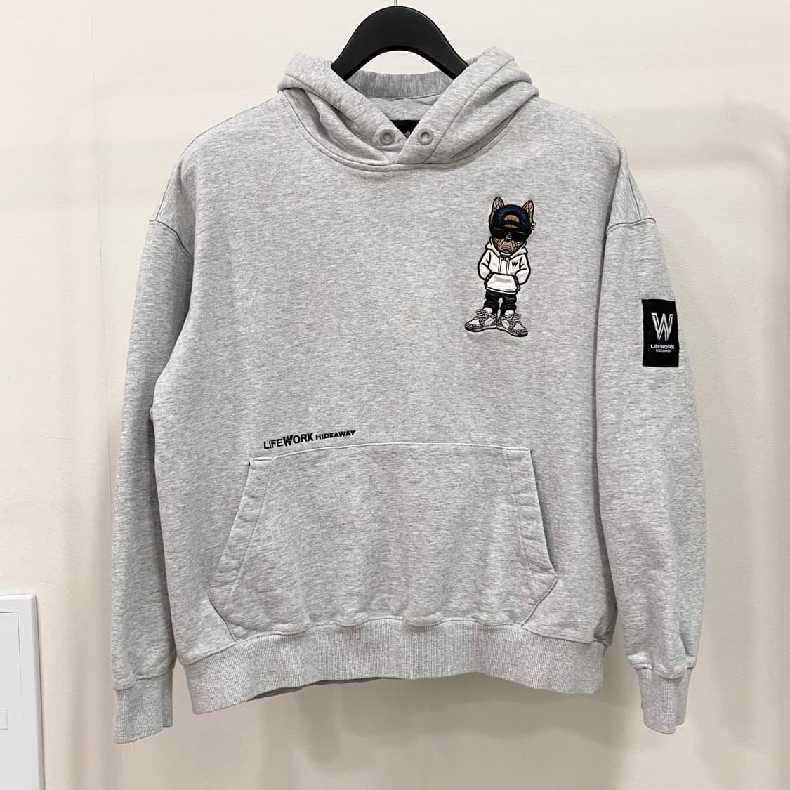 라이프워크 볼캡 힙독 후드 티셔츠 상품이미지1