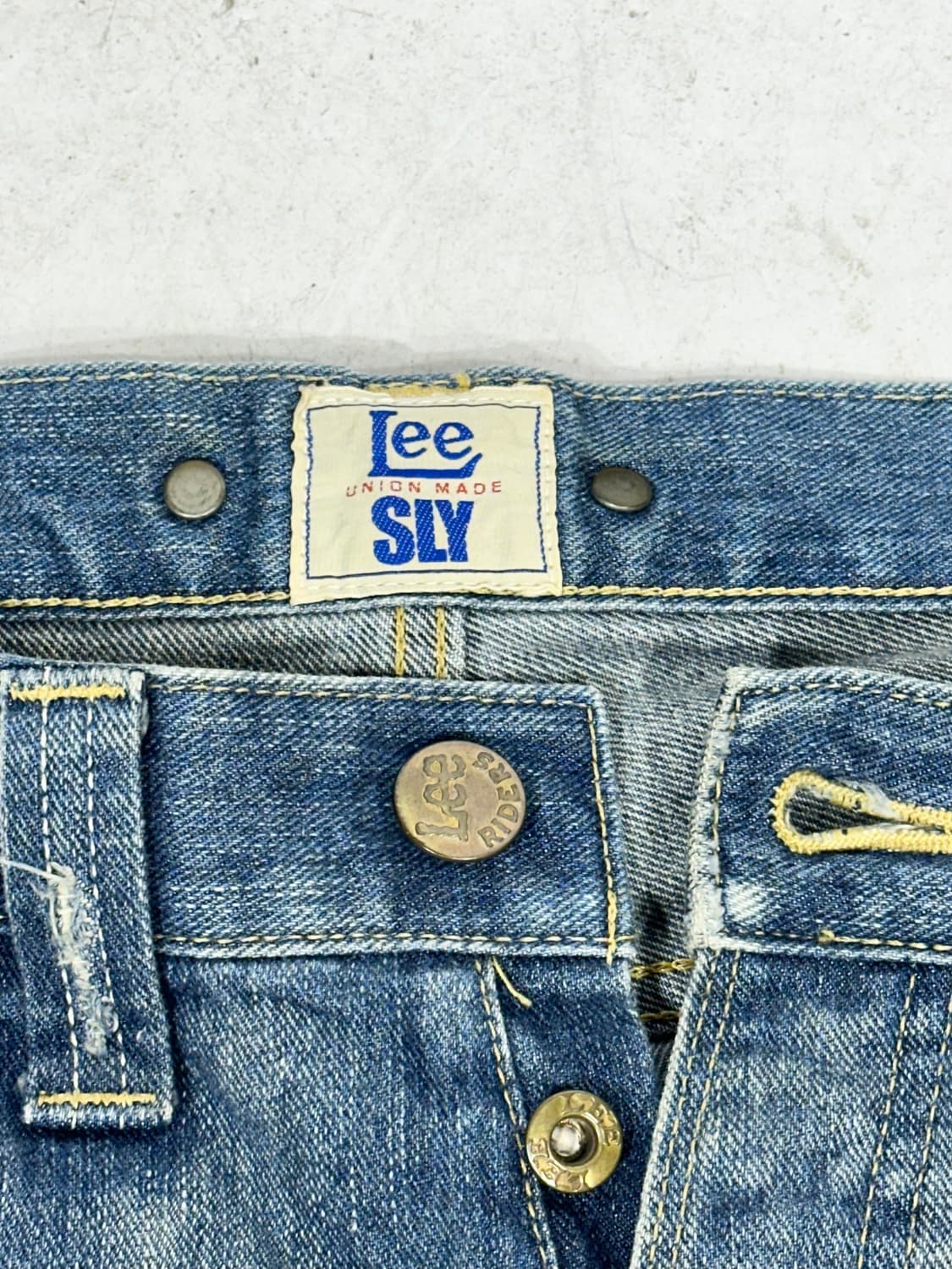 Lee SLY 시슬리 웨스턴 가죽 서스펜더 멜빵 바지 데님 팬츠 청바지 상품이미지7