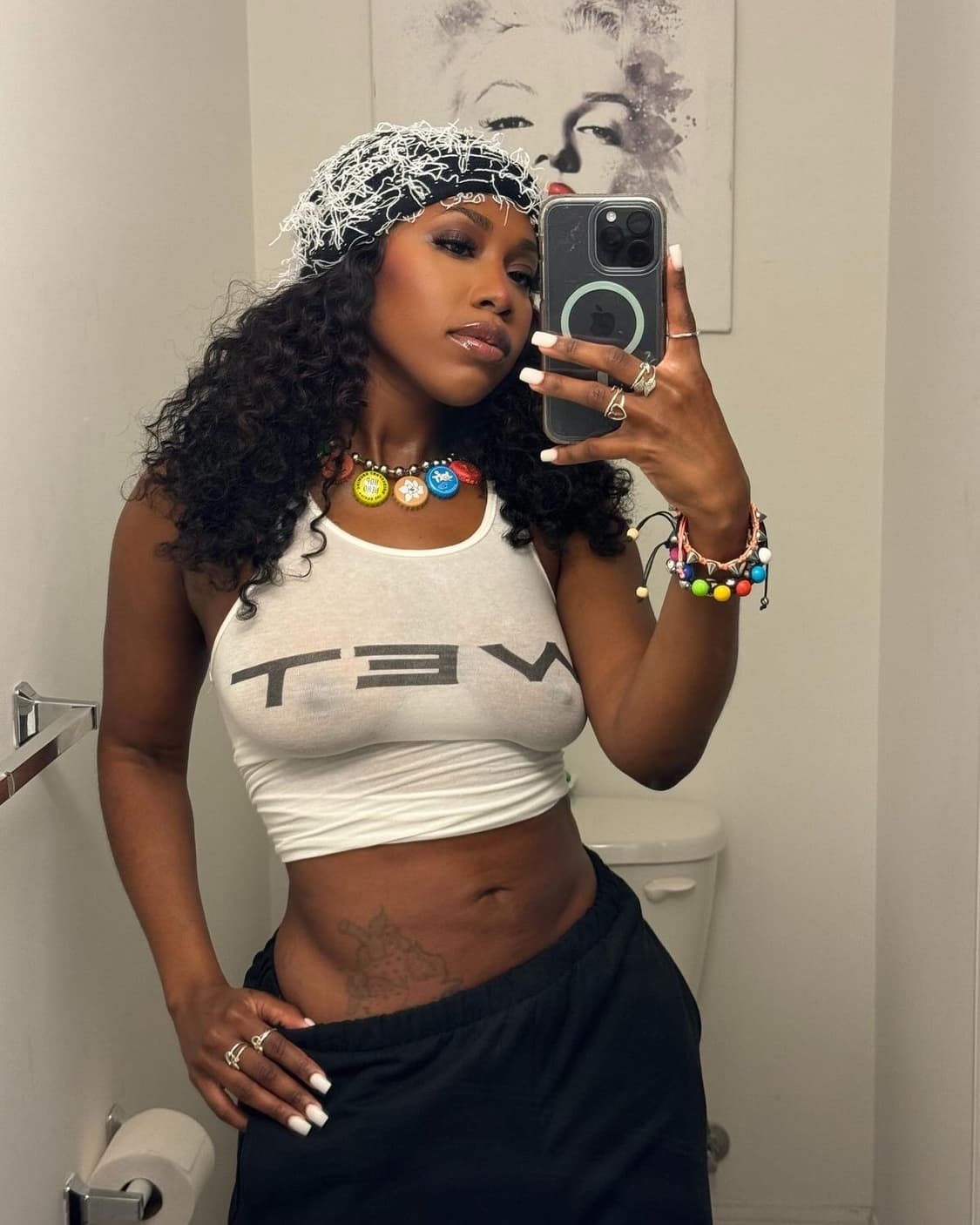 Yeezy Mowalola Wet Tank Top 상품이미지1