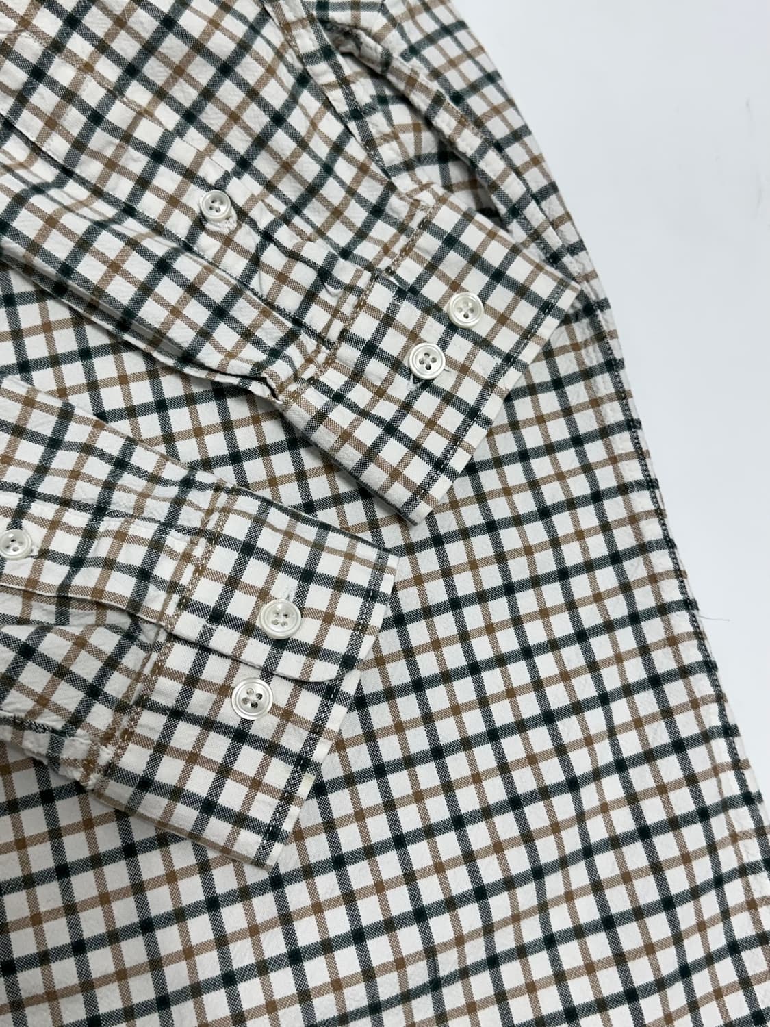 라코스테 신형 옥스포드 체크 셔츠 상품이미지4