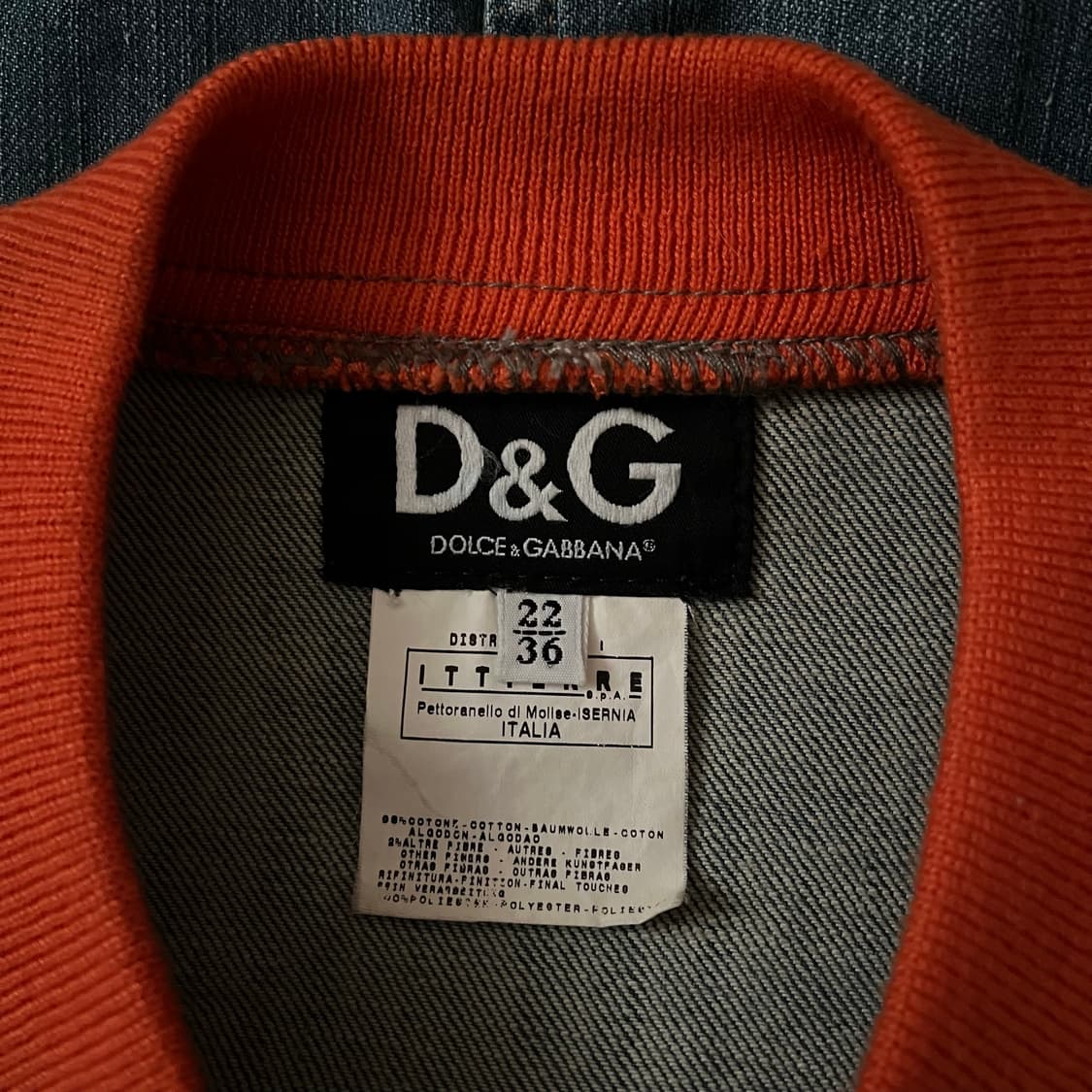 Dolce & Gabbana washed denim jacket 상품이미지6