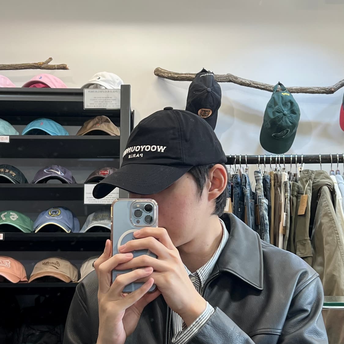 [OS/정품] 우영미블랙 남여공용 볼캡모자
 상품이미지1