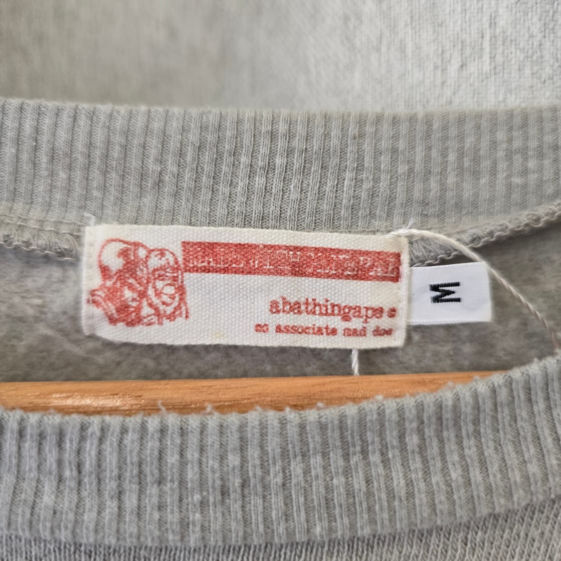 A BATHING APE 베이프 재팬메이드 반팔 스웻 티셔츠 상품이미지4