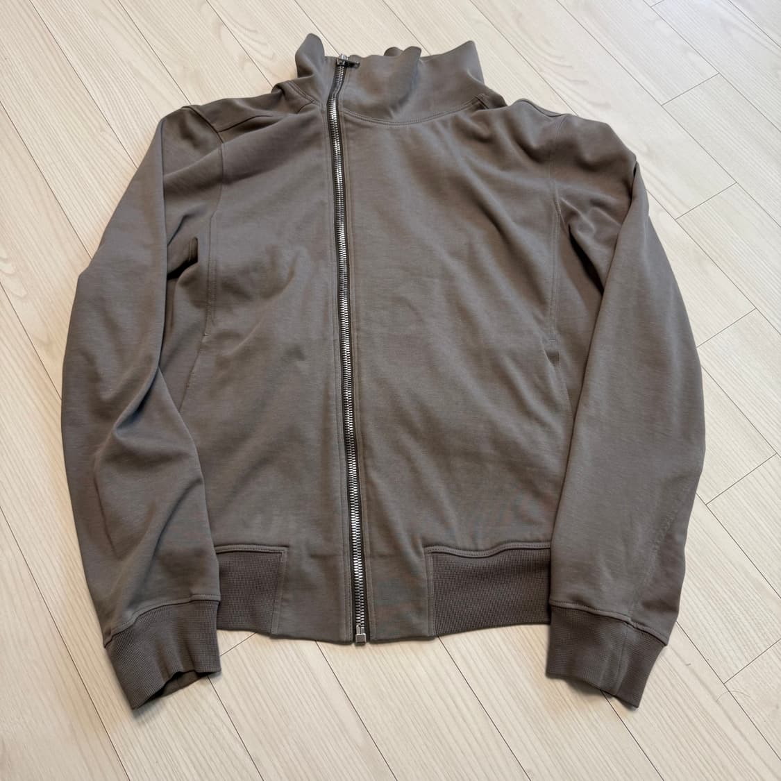 릭오웬스 사선 집업 코튼 바우하우스 자켓 XL 상품이미지1