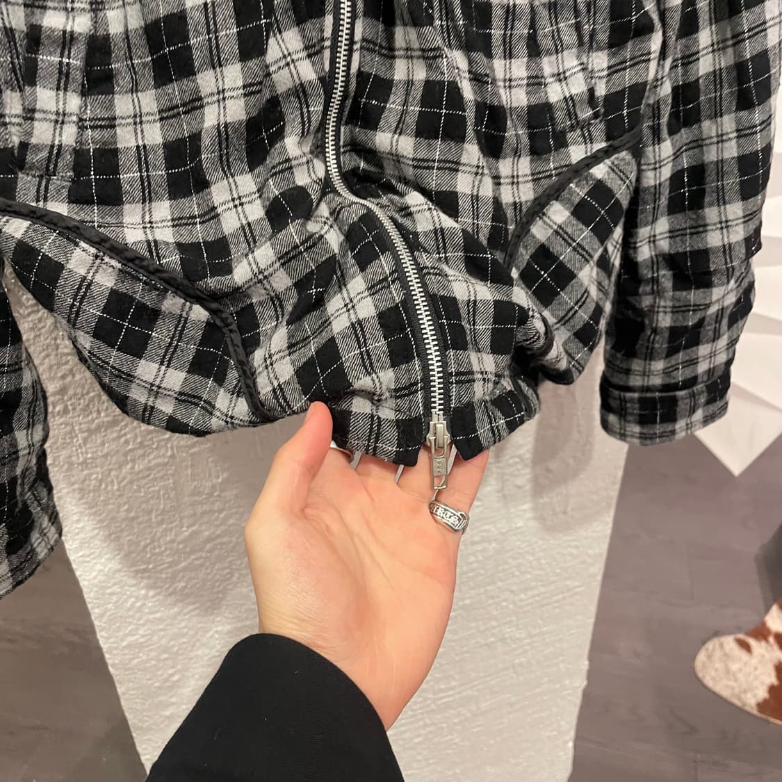 언더커버 축융 울 웨스턴 자켓 상품이미지3