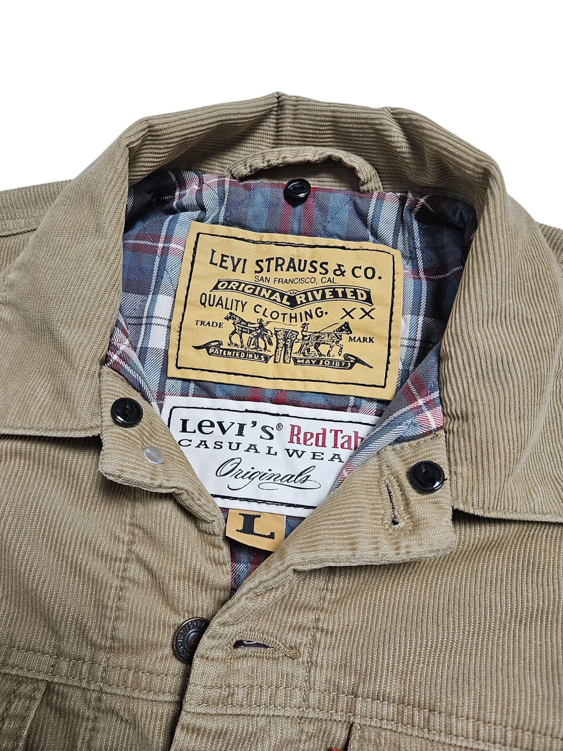 리바이스 코듀로이 트러커 자켓 상품이미지5