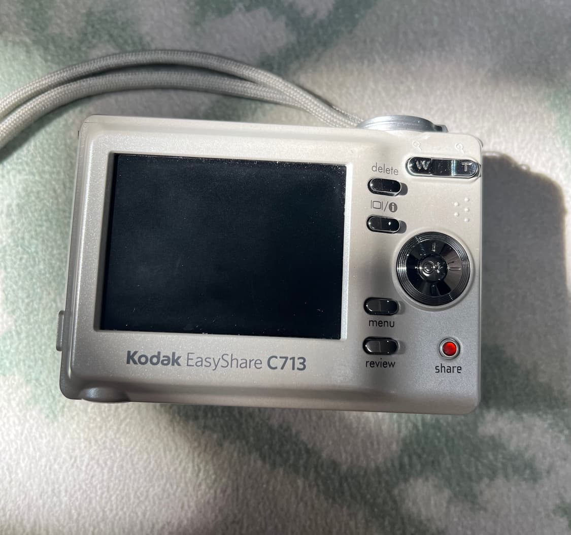 코닥 c713 카리나 카메라 빈티지 디카 화이트 상품이미지2