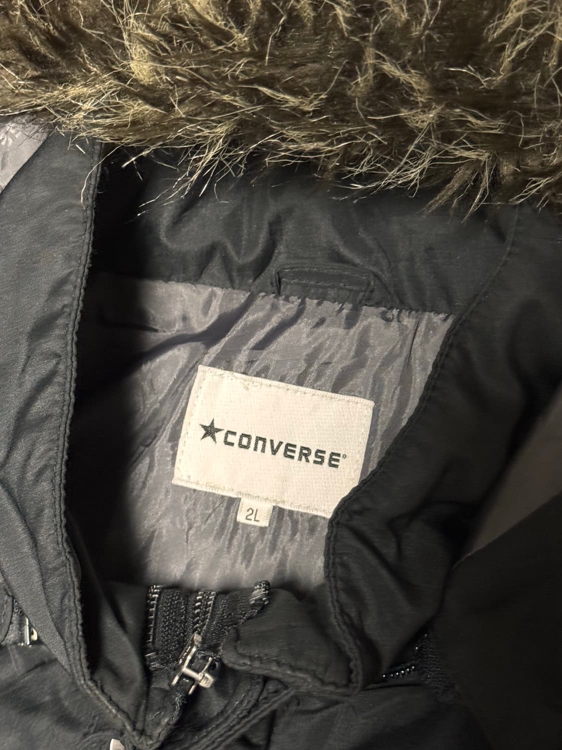 컨버스 퍼 바람막이 점퍼 상품이미지5