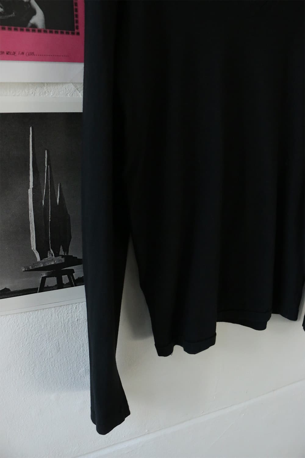 닐 바렛 브이넥 롱슬리브 탑 상품이미지5