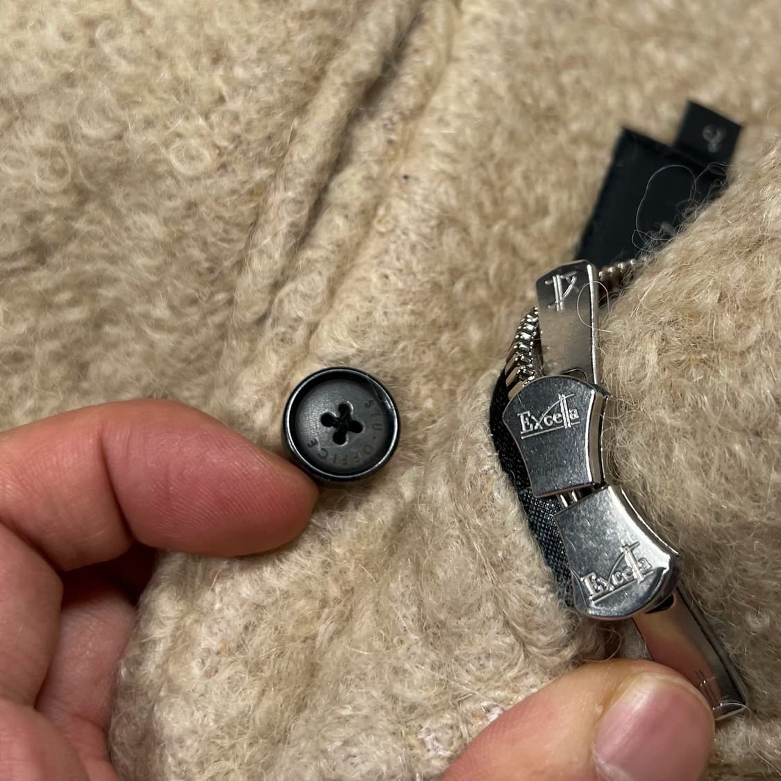 STU 에스티유 브러쉬드 숏 울 자켓 상품이미지5