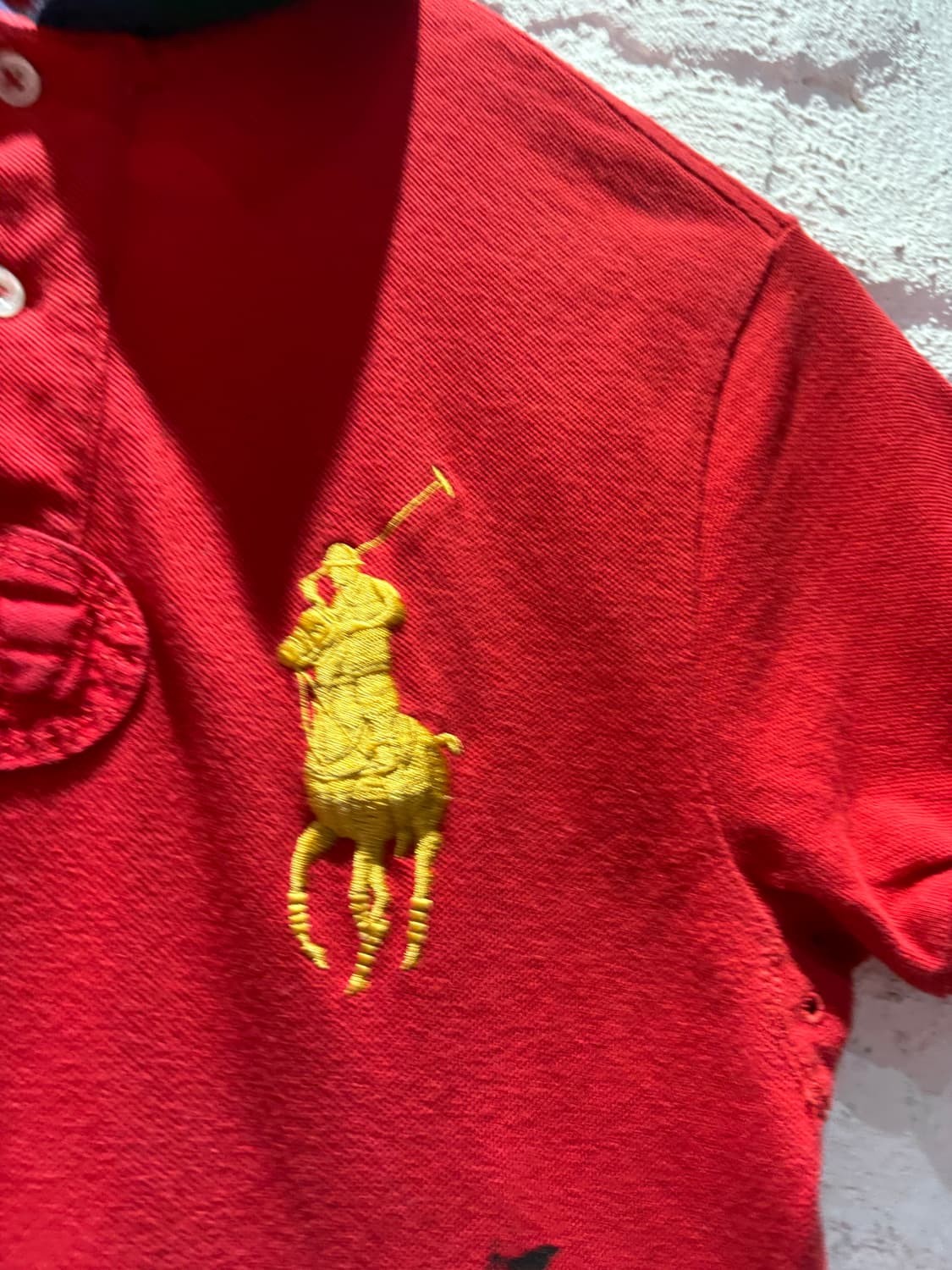 폴로 치프키프 금장 빅포니 커스텀 카라반팔티 상품이미지4