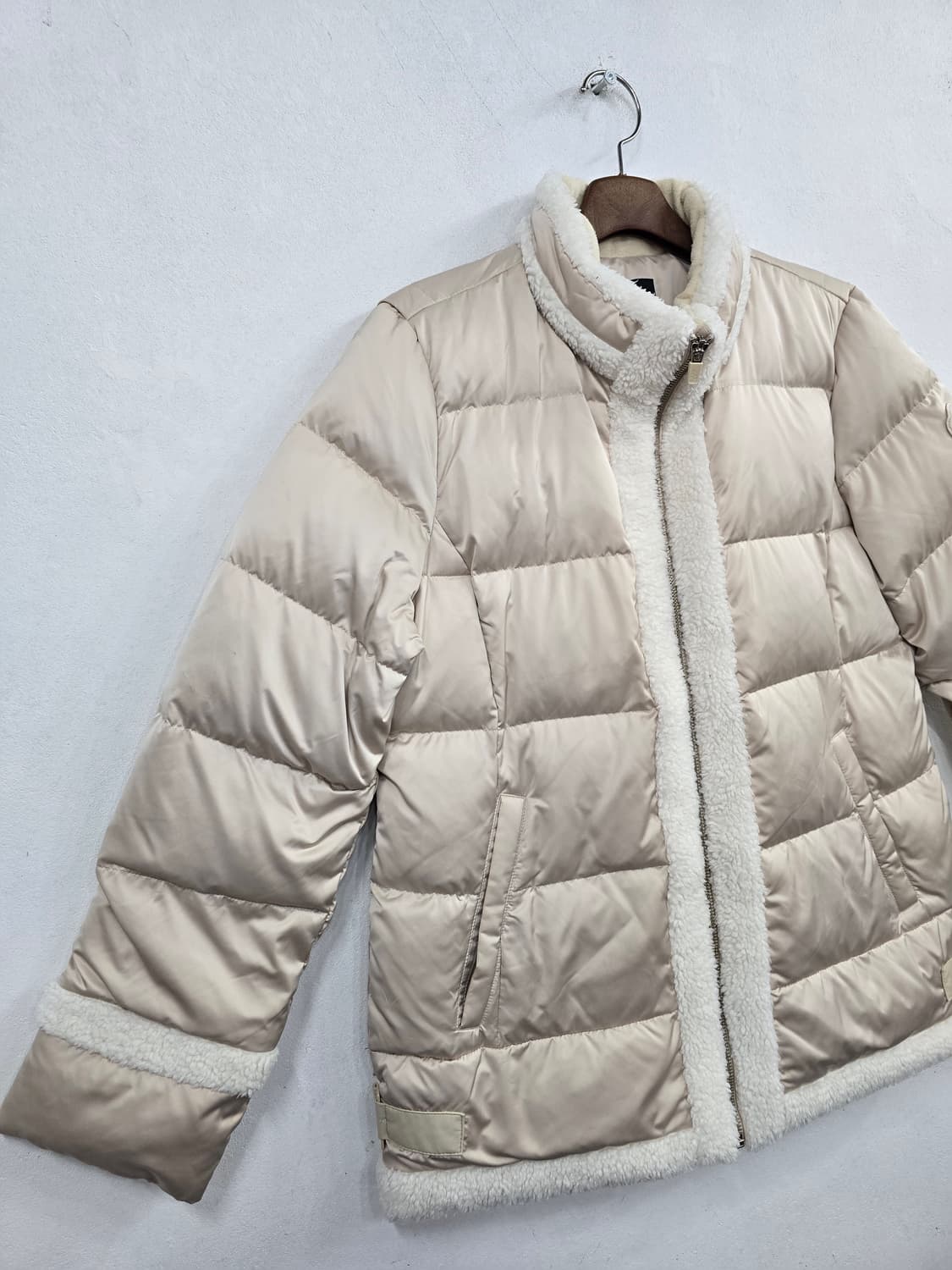 ELLE 끌레베르 여성 구스패딩  아이보리 상품이미지3