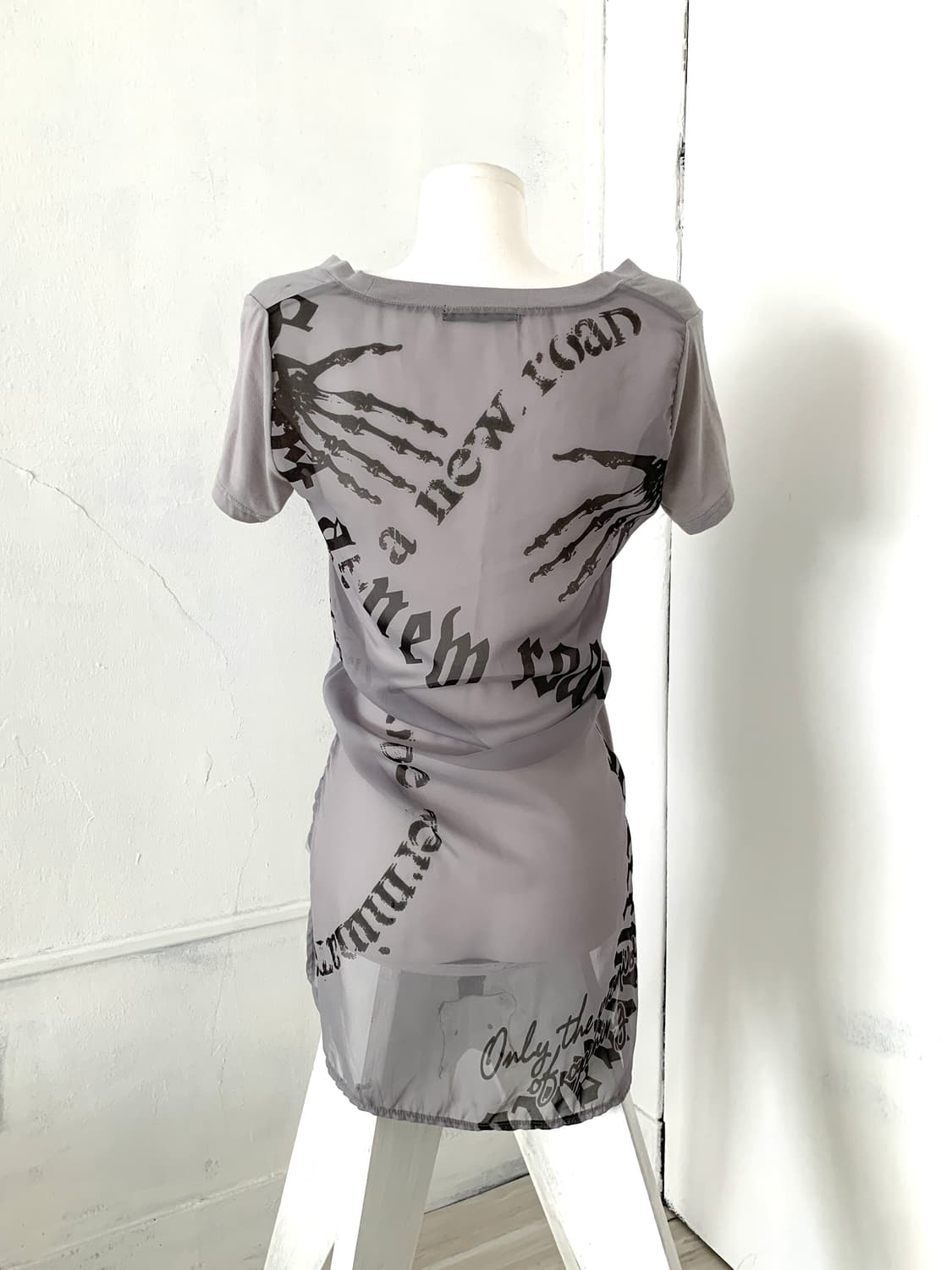 Ghost of Harlem see-through back detail 상품이미지9