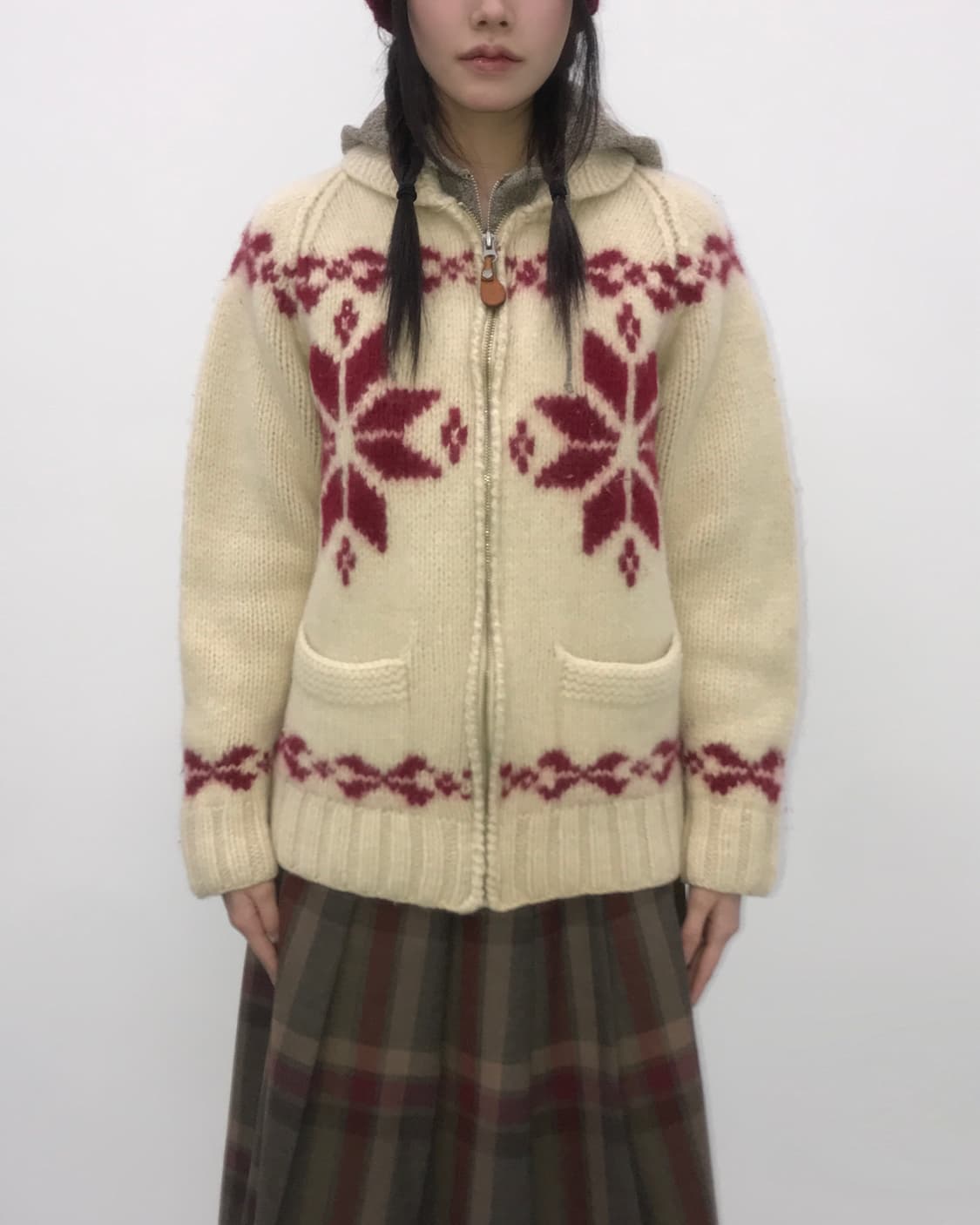 Mps Wool Nordic Shawl Collar Cardigan 상품이미지2