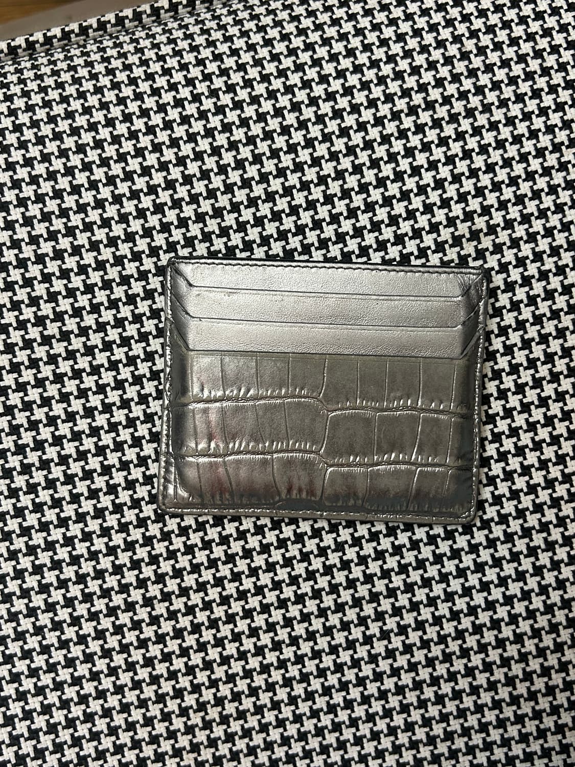 미우미우 실버 카드지갑 (희귀매물) 상품이미지2