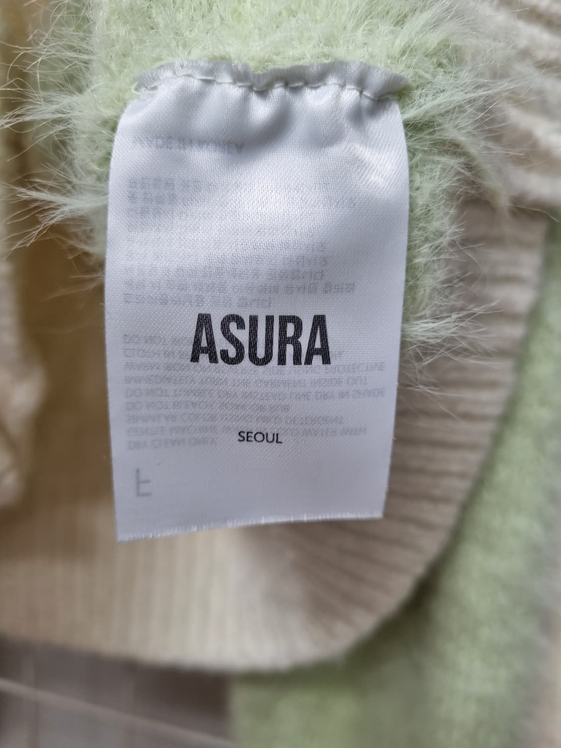 (택포) ASURA 아수라 니트가디건 free(새상품급) 상품이미지9