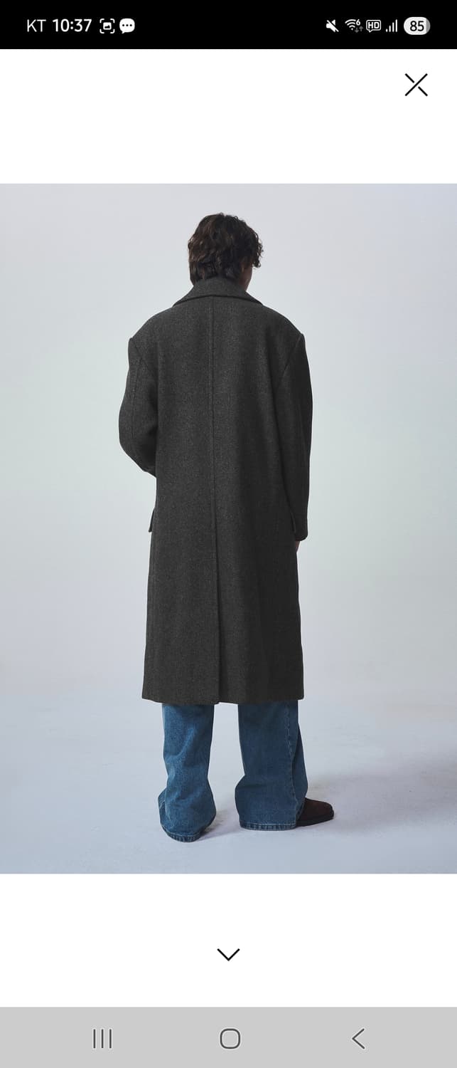 시스템옴므 24fw 파리컬렉션 코트 팝니다 우영미 타임옴므 솔리드옴므 상품이미지4