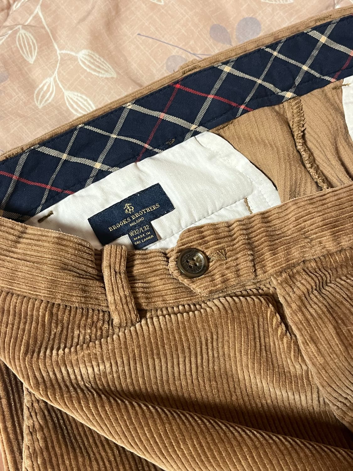 빈티지 브룩스브라더스 코듀로이 팬츠 브라운 상품이미지4