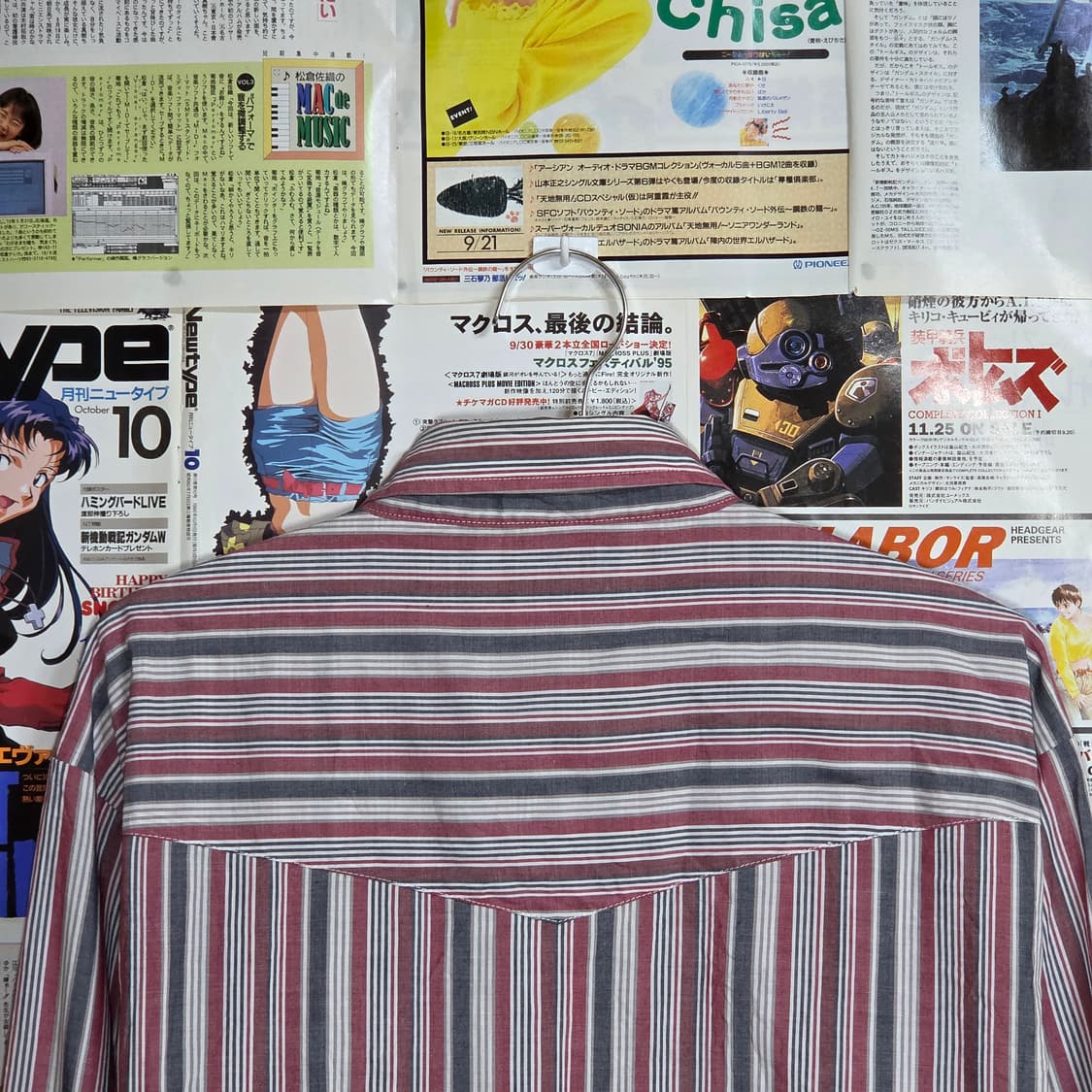 JPN 웨스턴 스트라이프 셔츠 상품이미지6