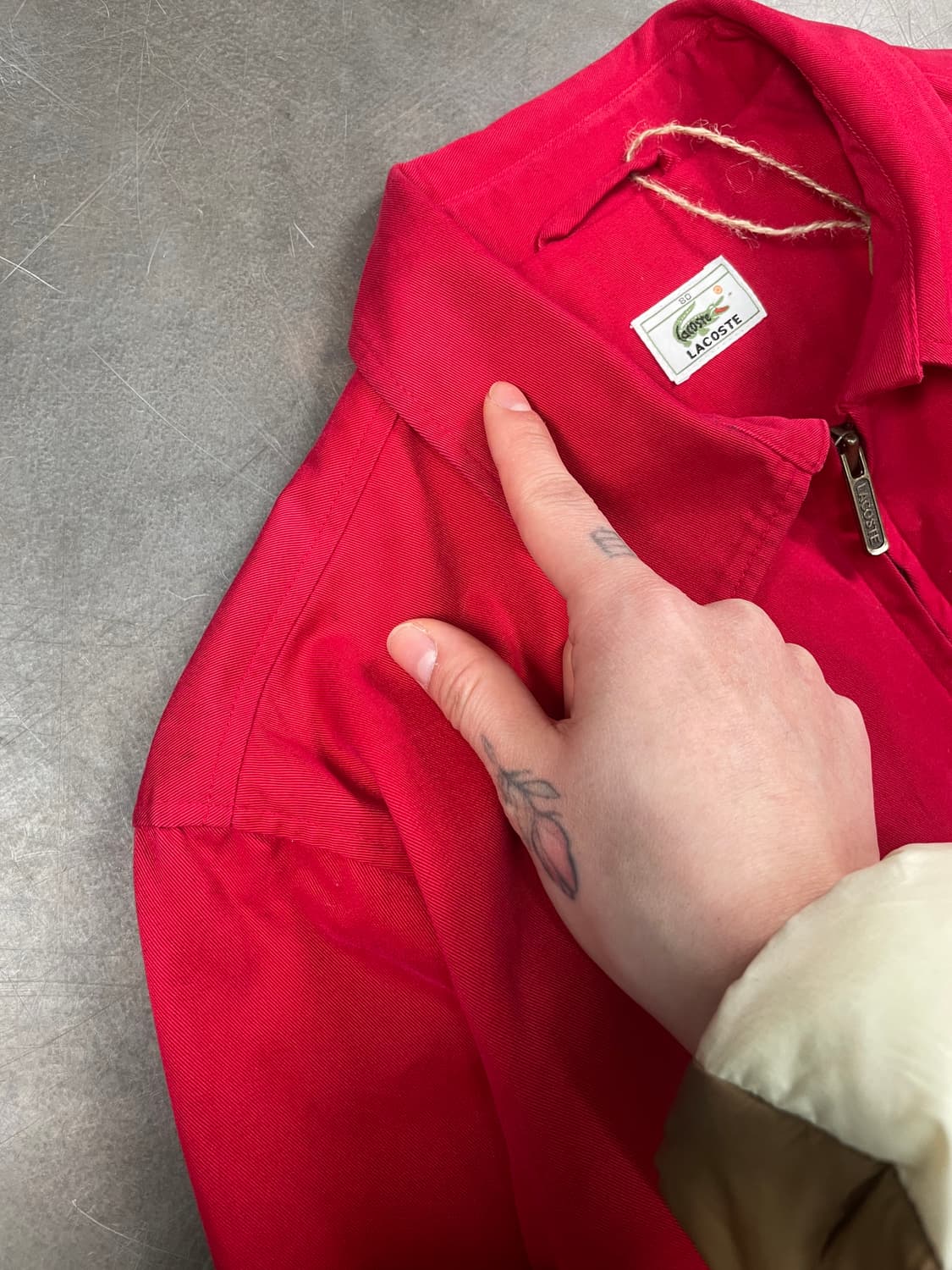 00s 라코스테 블루종 자켓 상품이미지3