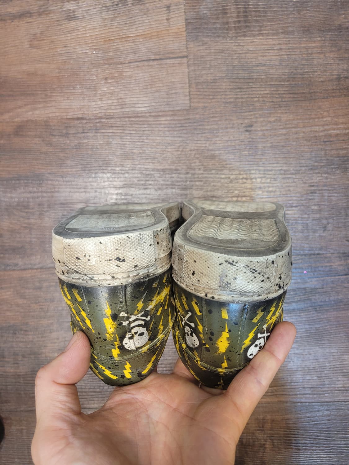 Monkey Garage 스컬 프린팅 스니커즈 230mm 상품이미지4