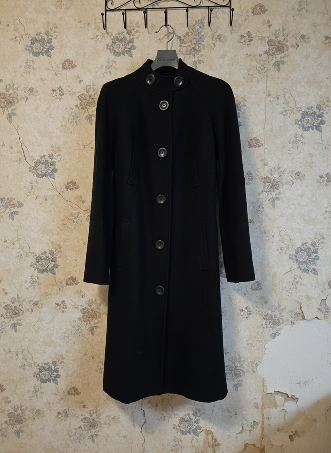 Armani Exchange 블랙 롱 코트 55 상품이미지1