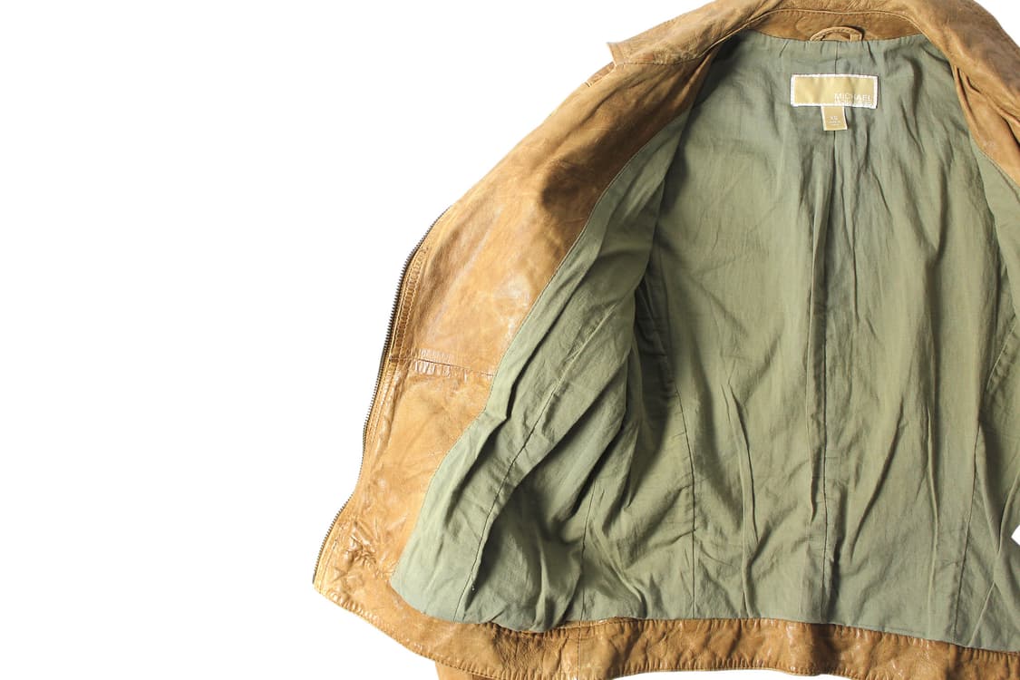 2000s 마이클코어스 카우레더 자켓 상품이미지3