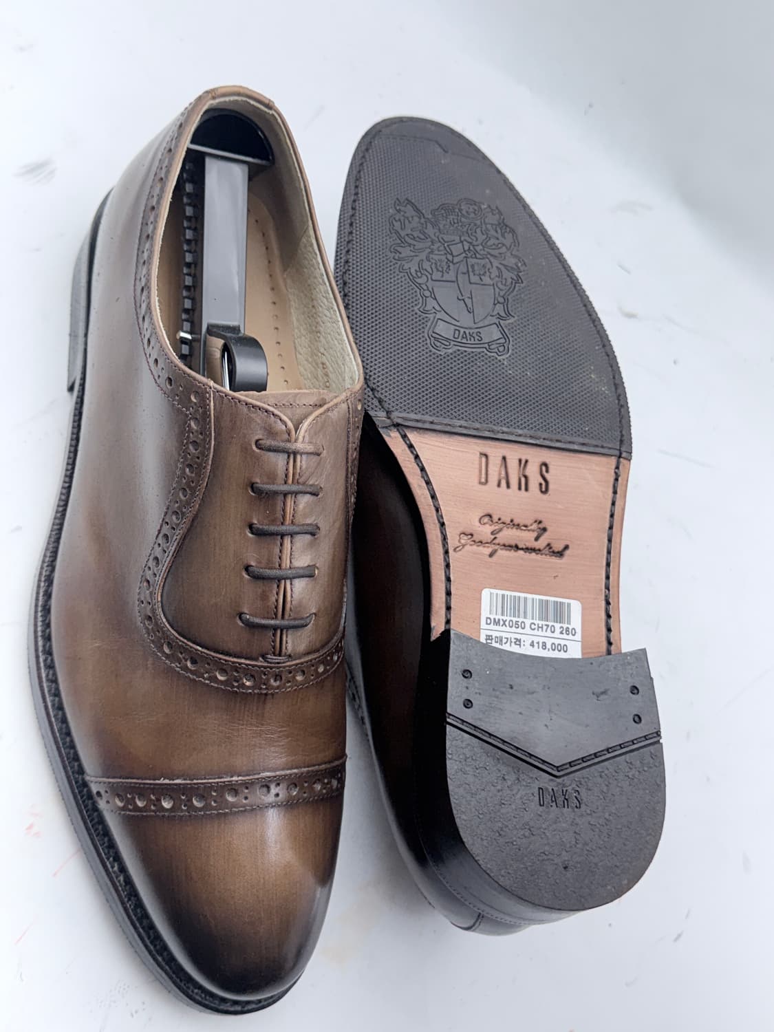 정품)닥스구두260 상품이미지1