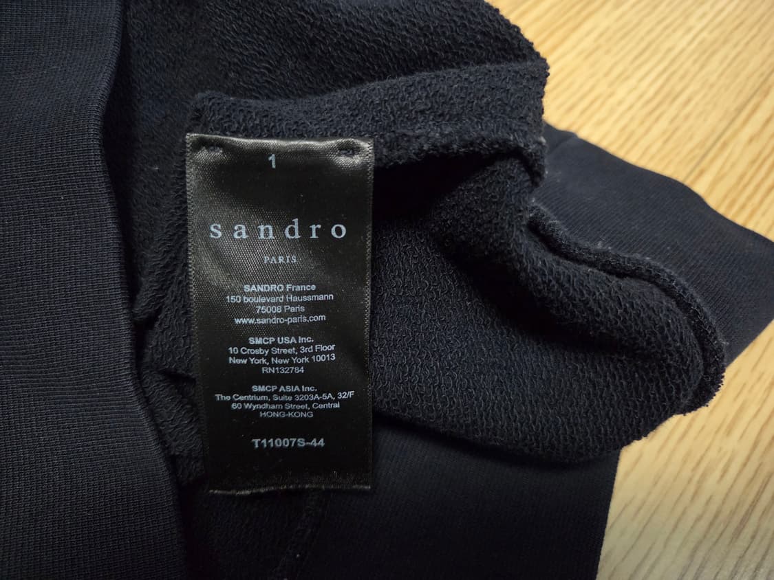 산드로 옴므 LONDON  맨투맨 상품이미지4
