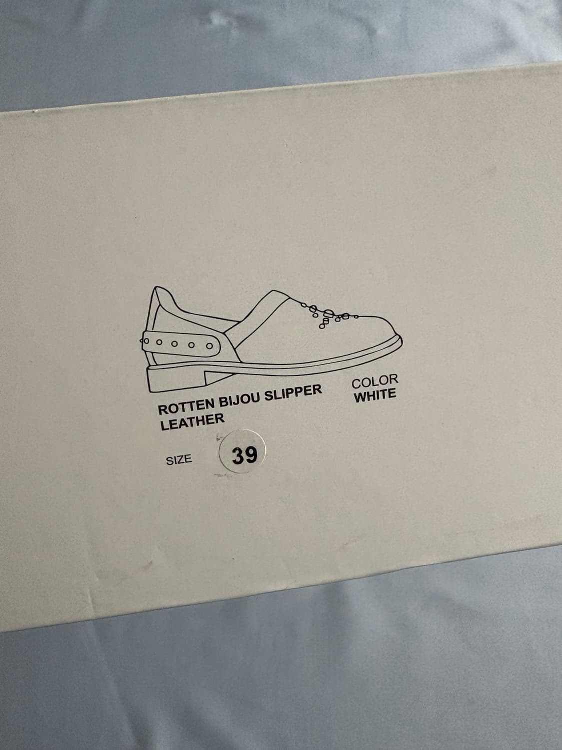 Size 39/ ROTTEN CLOSET 비즈 로퍼  상품이미지3