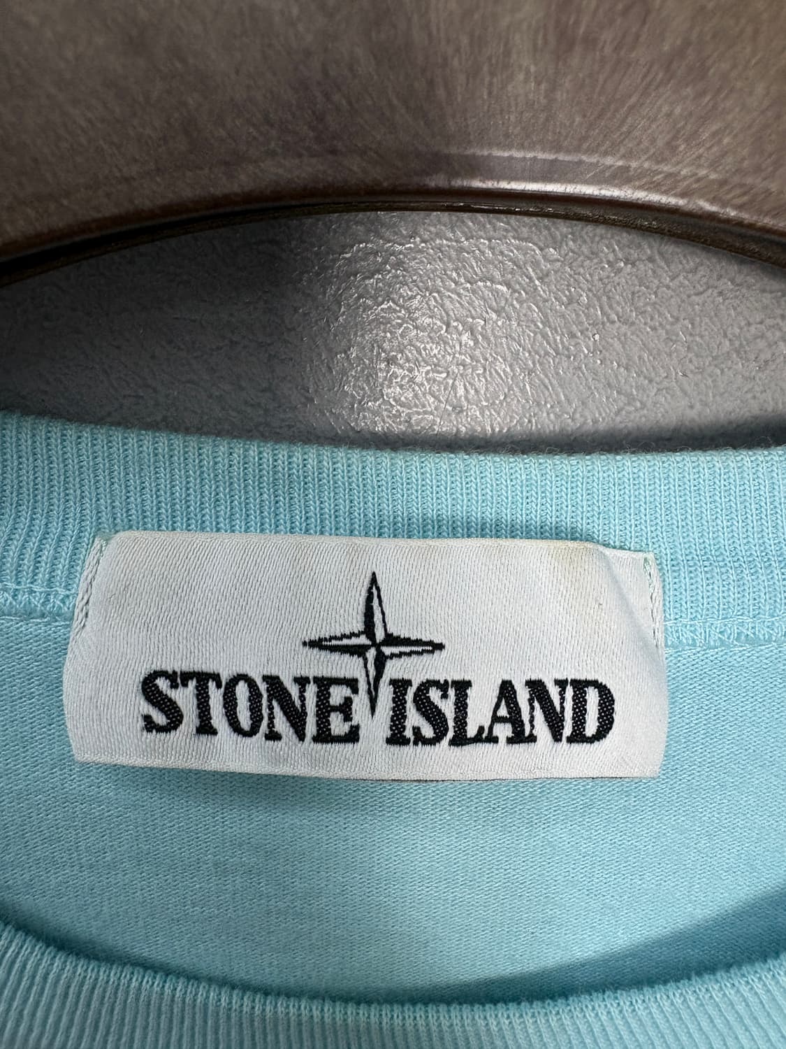 스톤아일랜드 와펜 크루넥 스웨트셔츠 아쿠아 롱슬리브 A3796  상품이미지5
