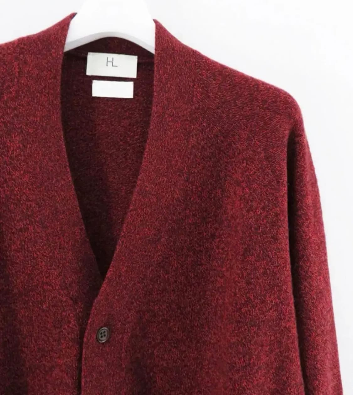 헤릴 홀가먼츠 가디건 브라운 2사이즈 탭채 새상품 판매 상품이미지2