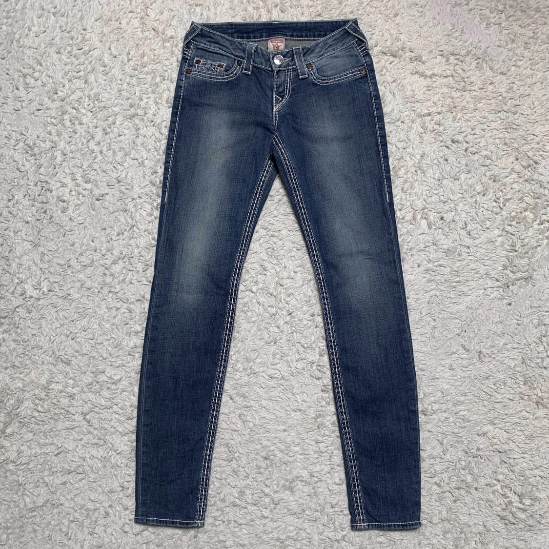 [표기 26] 트루릴리젼 스키니 로우라이즈 데님팬츠 상품이미지3