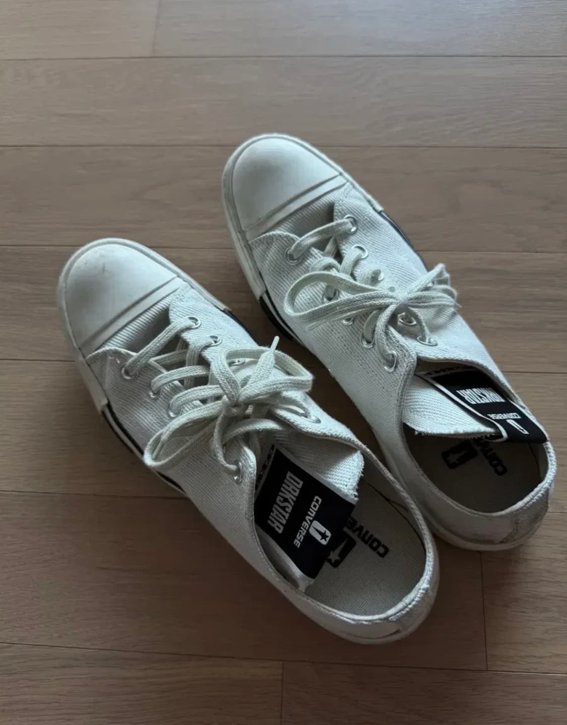 [280] 릭오웬스 다크쉐도우 컨버스 로우 화이트 상품이미지2