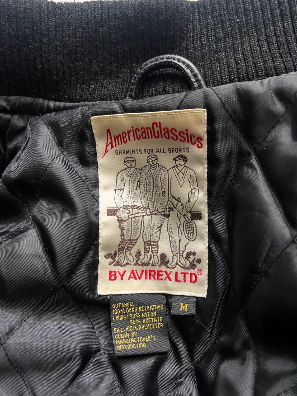 아비렉스 아이콘 가죽자켓 상품이미지5