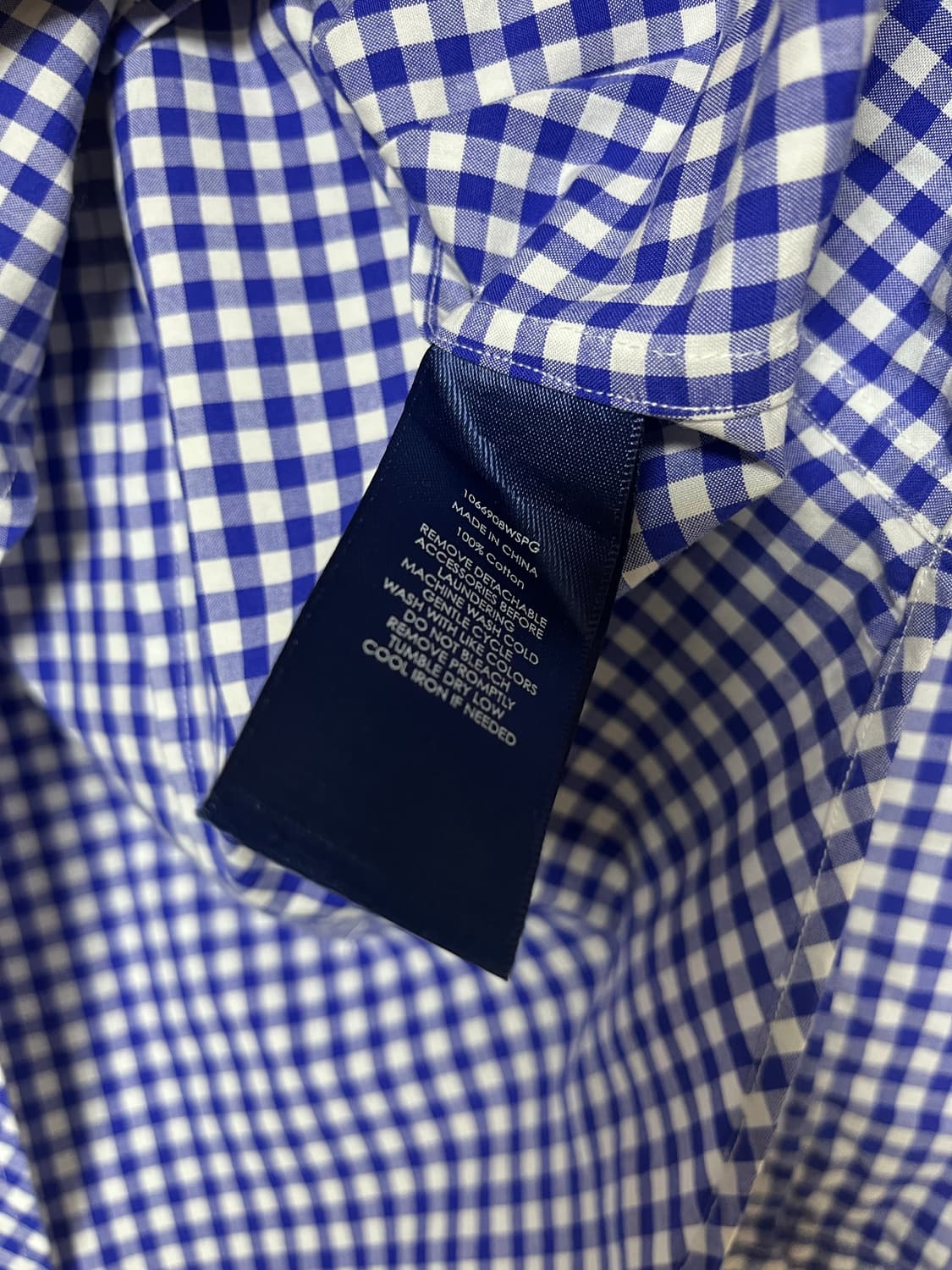 랄프로렌 스포츠 체크 셔츠 상품이미지4