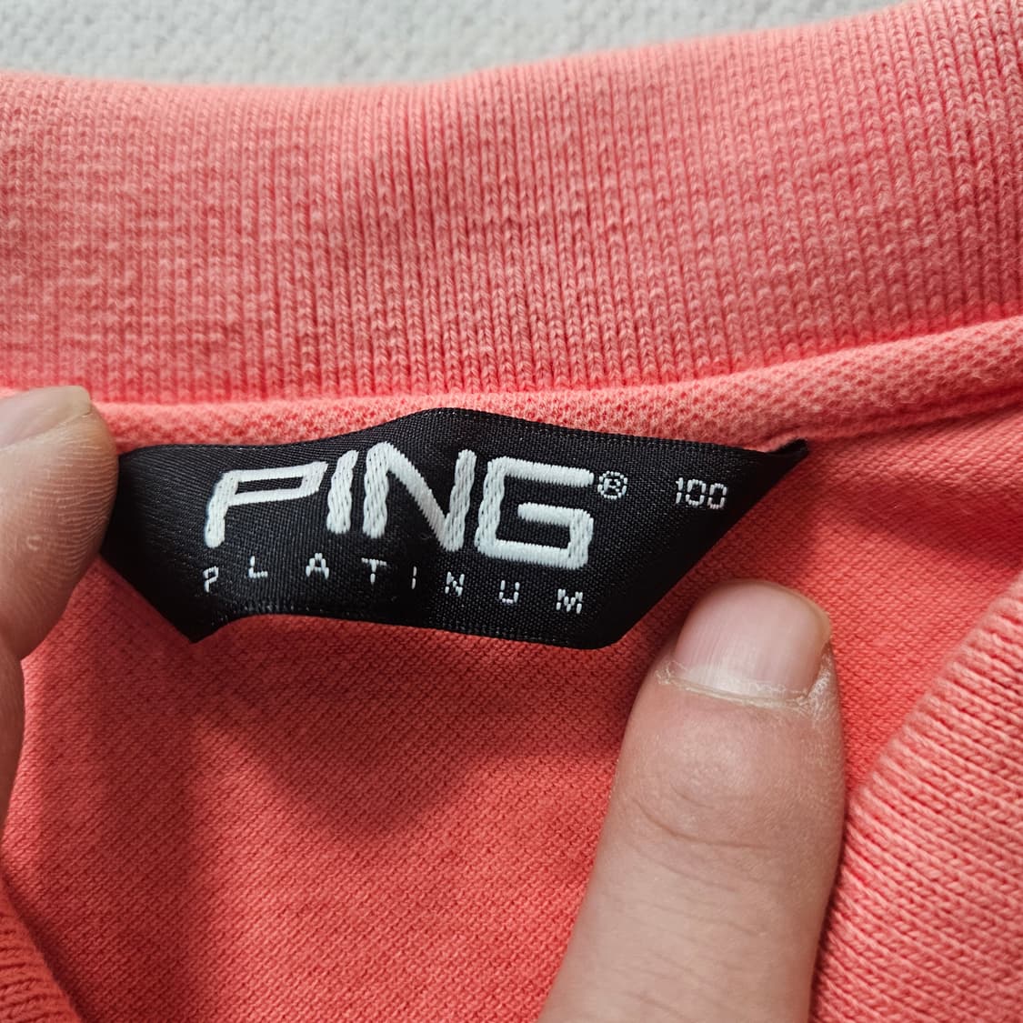 100 핑 골프 카라 반팔티 0408Y 상품이미지3