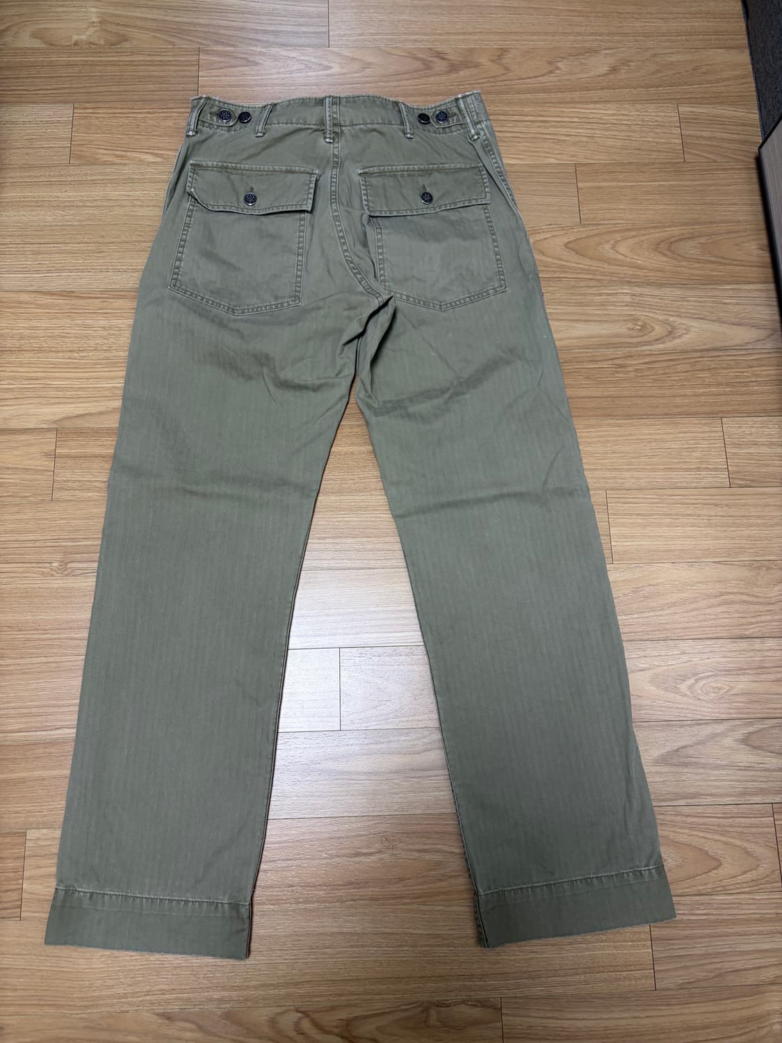 RRL 헤링본 퍼티그 28X32 사이즈 상품이미지2