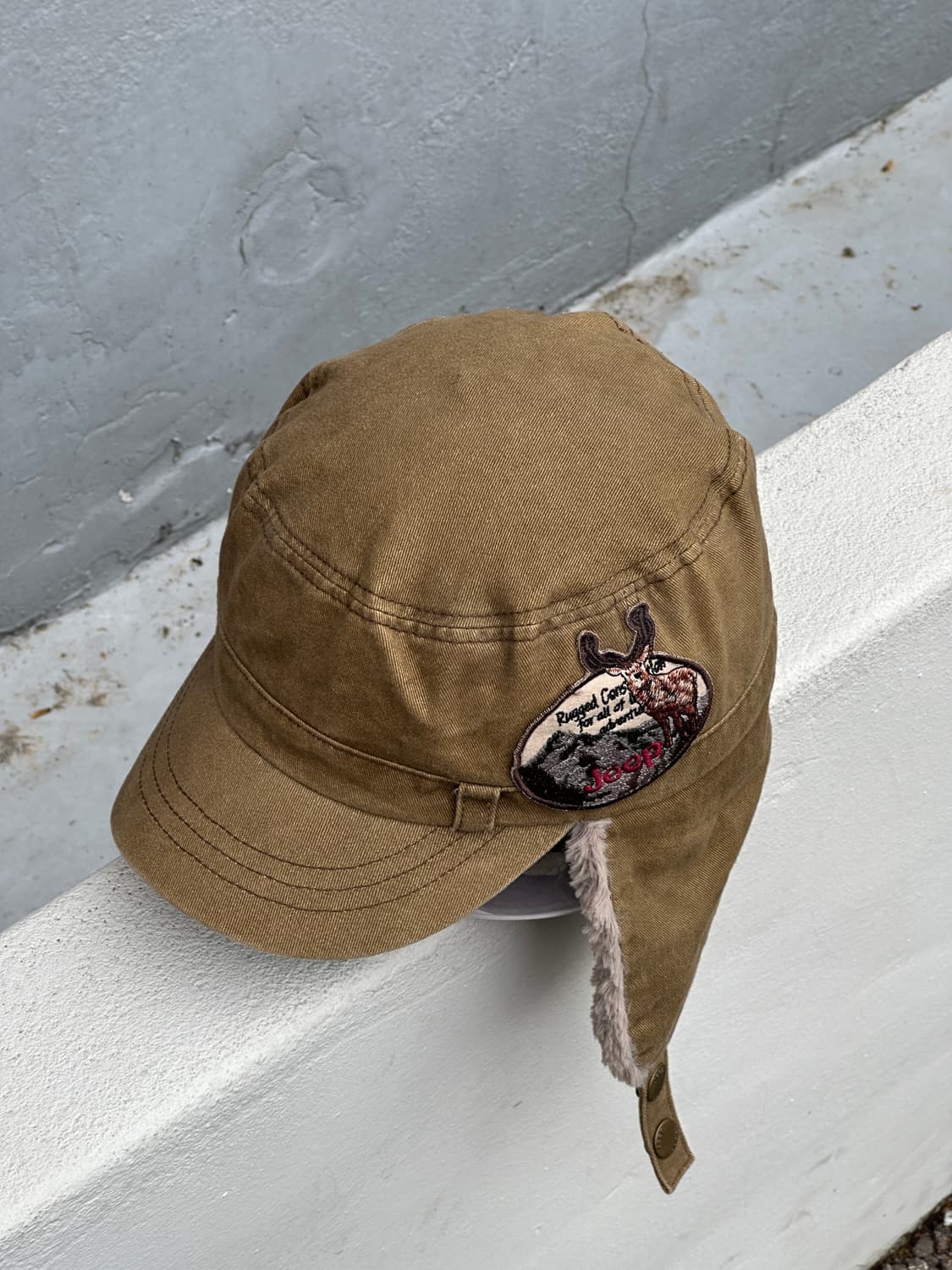 [M] Jeep 지프 군모 트래퍼햇 모자 상품이미지2