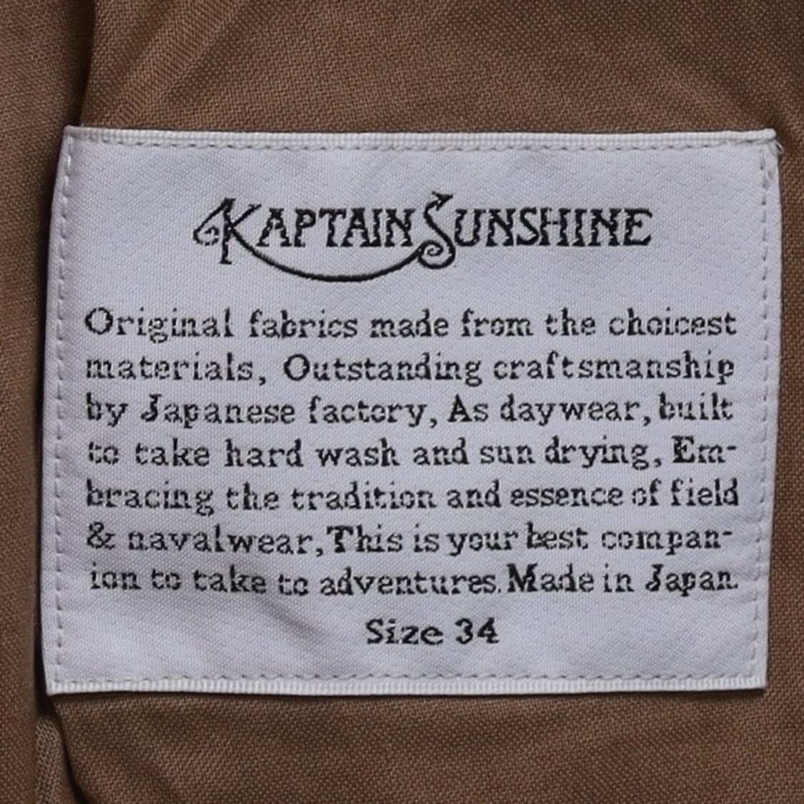 캡틴 선샤인 Kaptain Sunshine Linen Blended Gu 상품이미지9