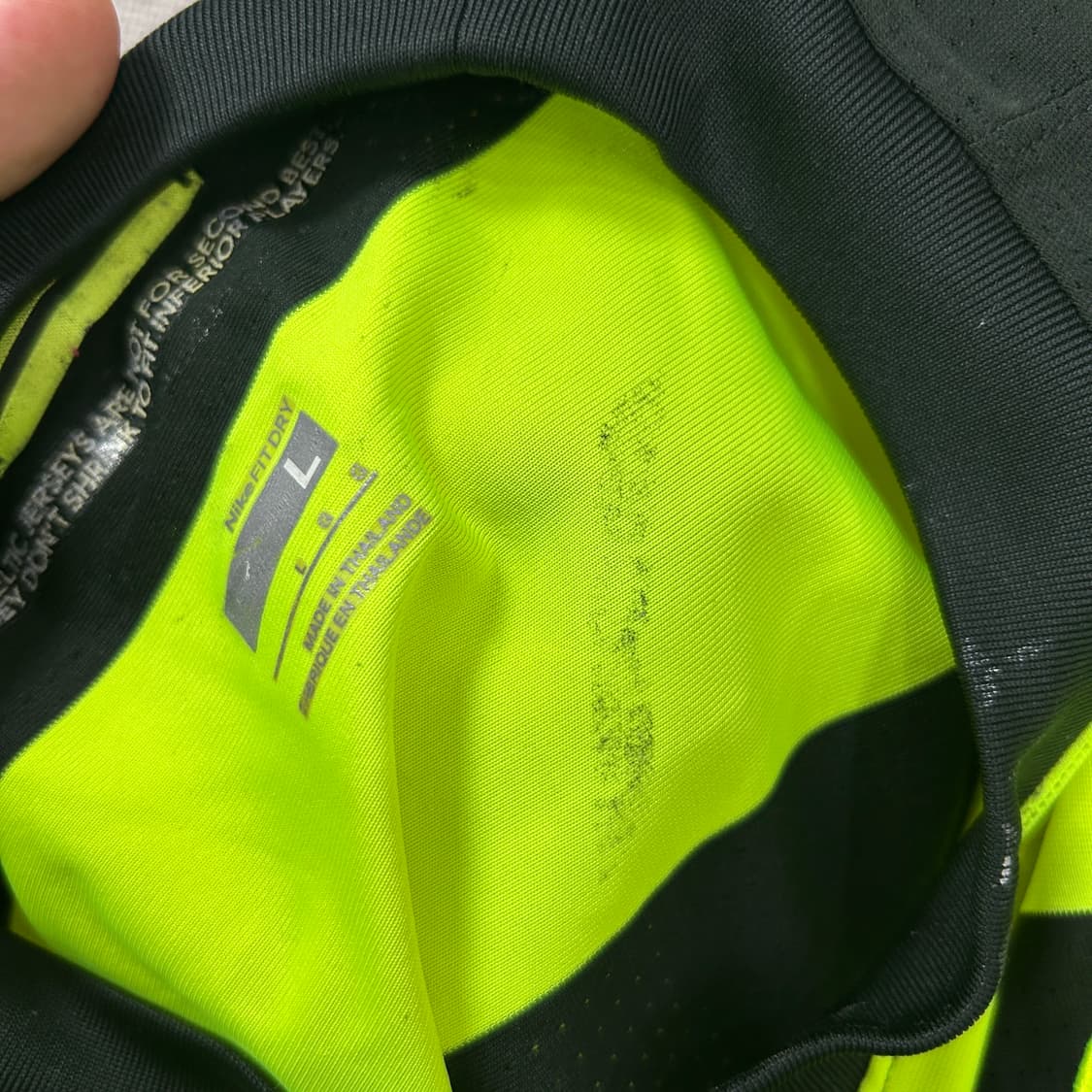 나이키 셀틱 09-10 어웨이 유니폼(L) 상품이미지7