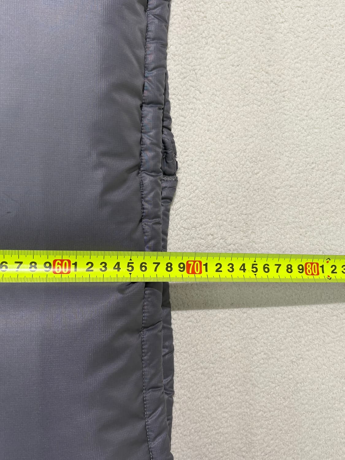 노스페이스 700 눕시 패딩 그레이 100-105 상품이미지6