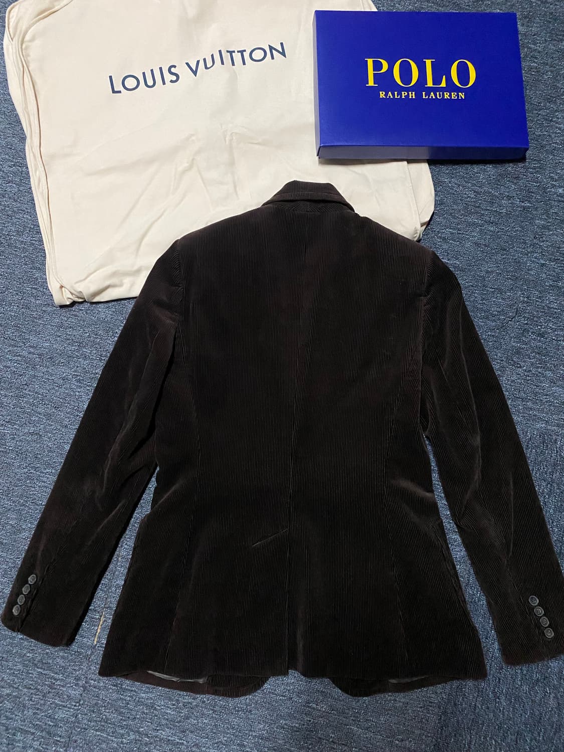 [급처] 최신형 화이트QR라벨 폴로 코듀로이 블레이저 자켓 상품이미지10