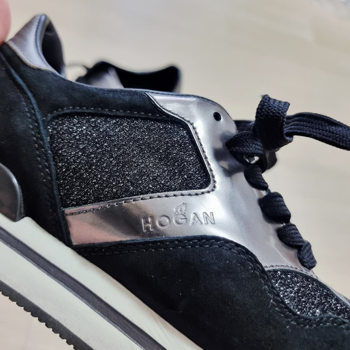 호간 HOGAN 스니커즈 운동화 (250/표기38) 상태 준새상품급 상품이미지7
