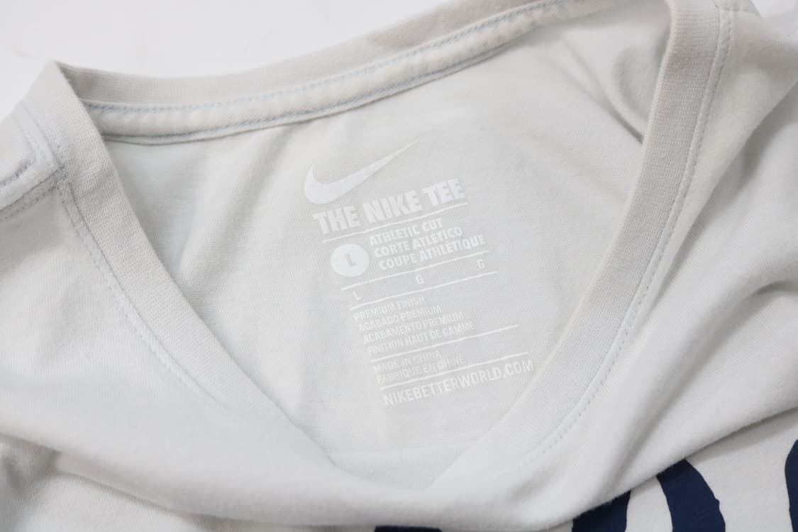 Nike 나이키 PSG 파리 생제르맹 빅로고 화이트 반팔티셔츠 (L) 상품이미지6