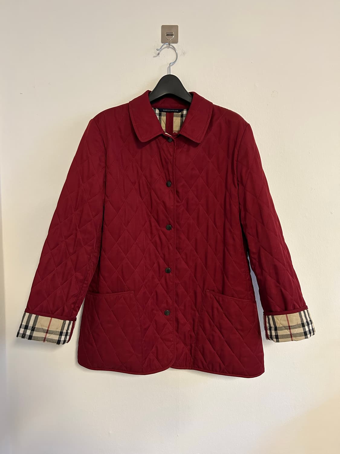 버버리 런던 클래식 체크 안감 퀼팅 자켓 상품이미지1