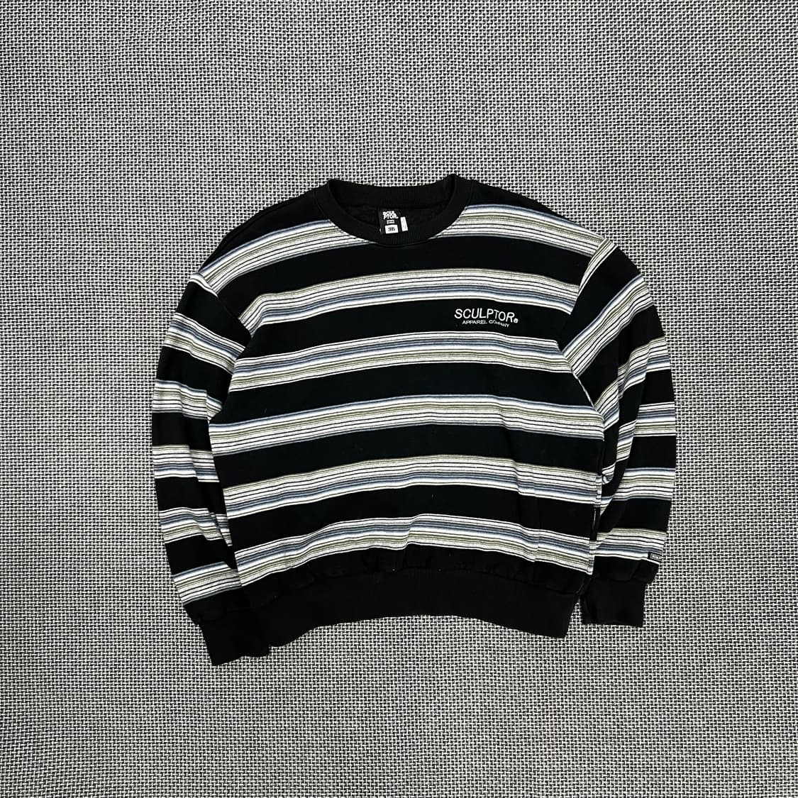 SCULPTOR 스트라이프 맨투맨 상품이미지1