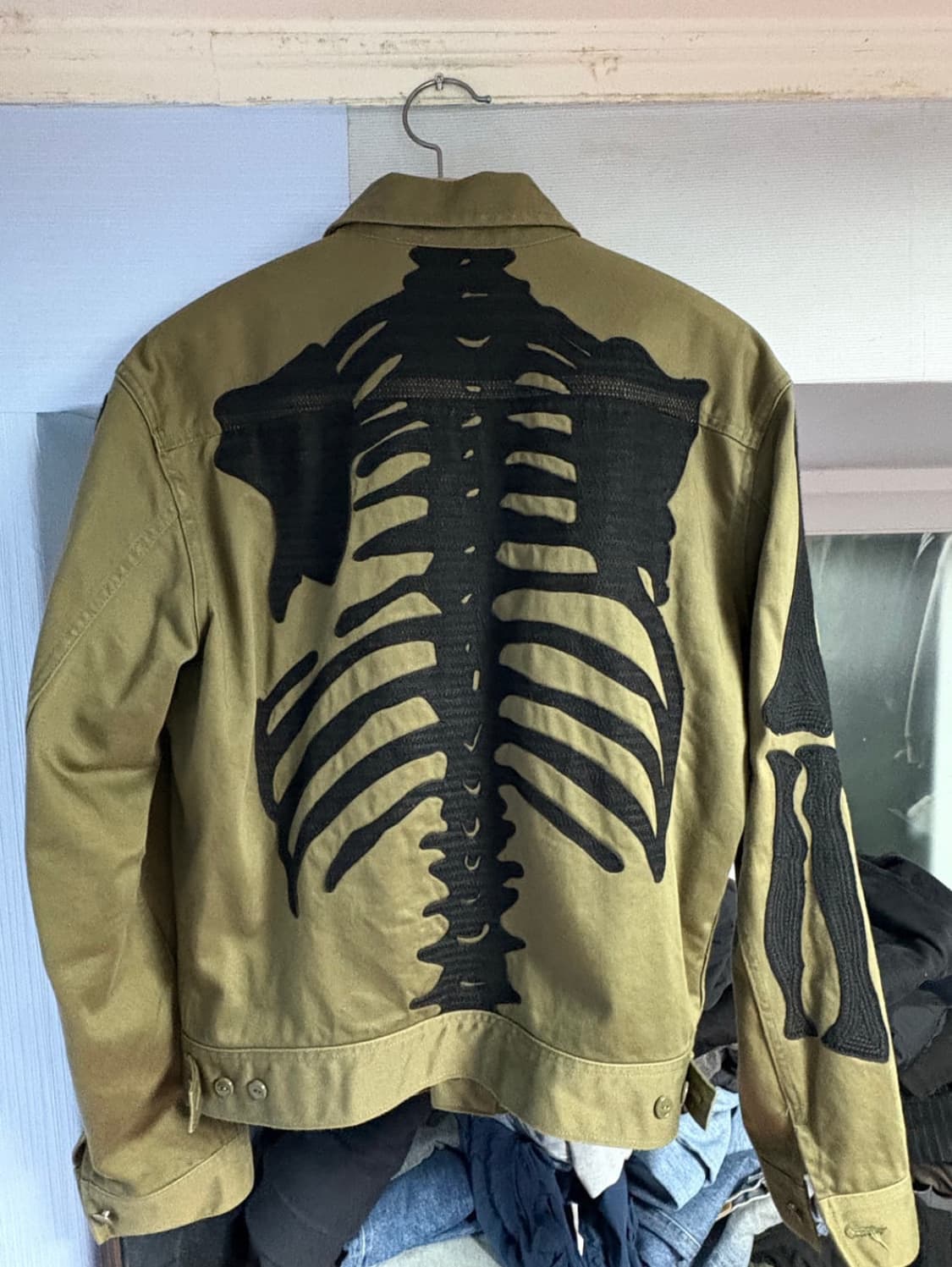 캐피탈 본 멕시칸 트러커 자켓 카키 상품이미지2