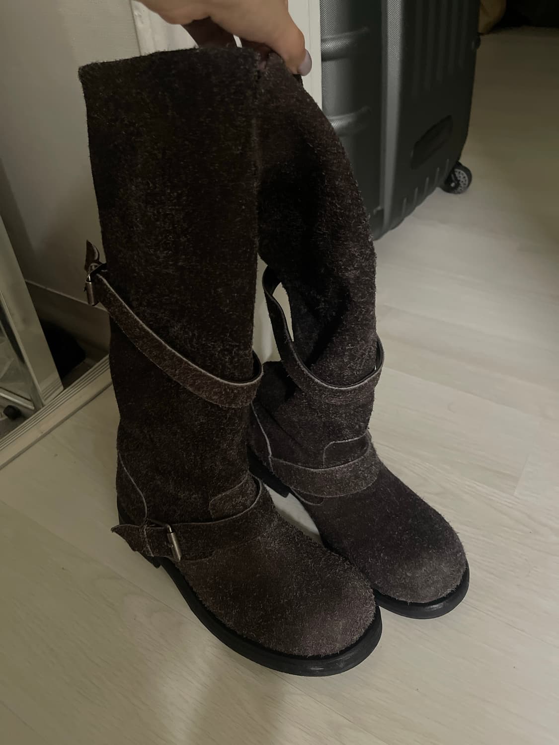 네거티브쓰리 슬러치롱부츠 버팔로가죽 ( 250 사이즈 ) 상품이미지2