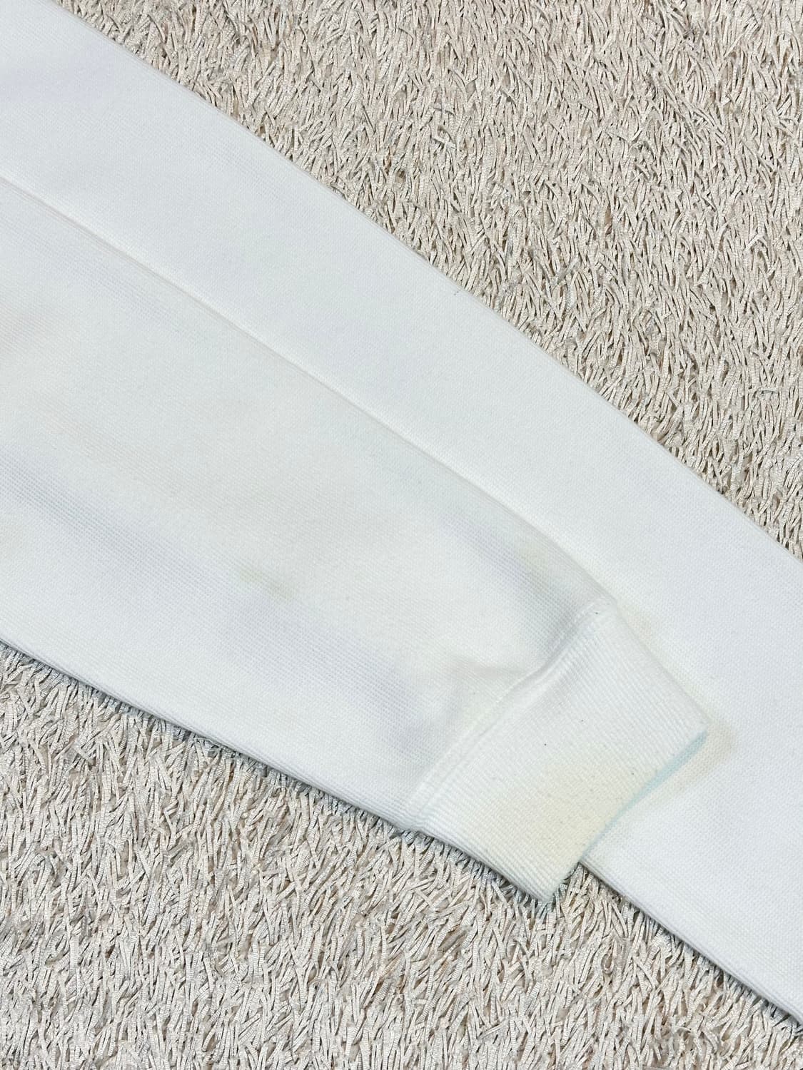 폴로 랄프로렌 신형 QR 멀티포니 하프 반집업 니트 화이트 상품이미지4